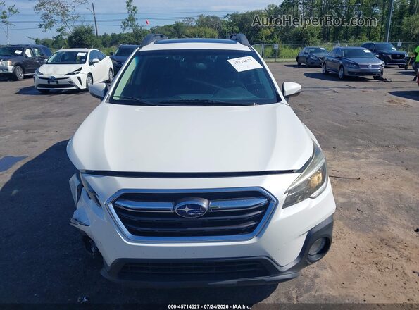 4S4BSAHC0K3225409 2019 SUBARU OUTBACK White Widok zestawu wskaźników