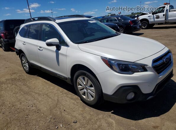 4S4BSAHC0K3344061 2019 SUBARU OUTBACK White Առջևի աջ