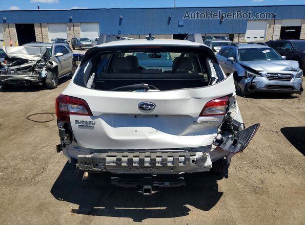 4S4BSAHC0K3344061 2019 SUBARU OUTBACK White Հետևի տեսք
