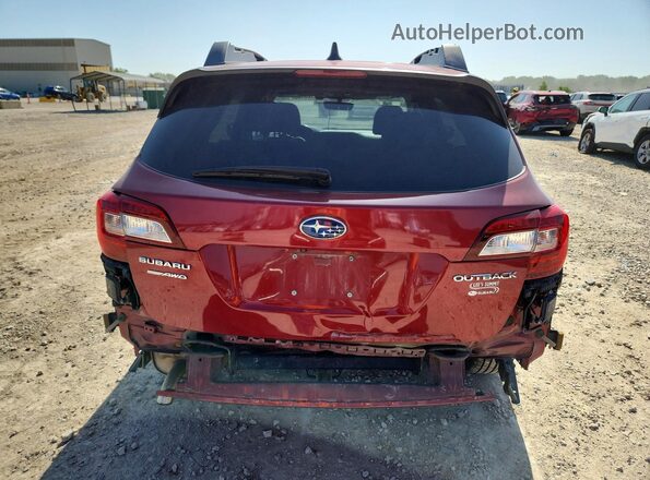 4S4BSAHC1K3391454 2019 SUBARU OUTBACK Red Vista trasera