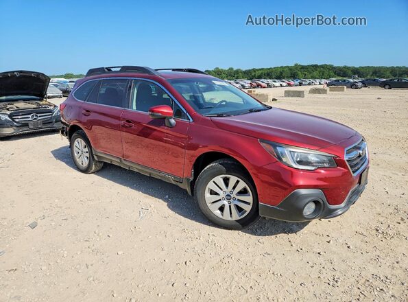 4S4BSAHC1K3391454 2019 SUBARU OUTBACK Red Delantero derecho