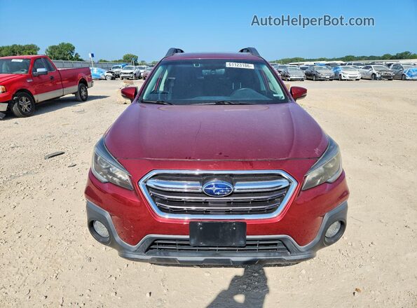 4S4BSAHC1K3391454 2019 SUBARU OUTBACK Red Vista frontal