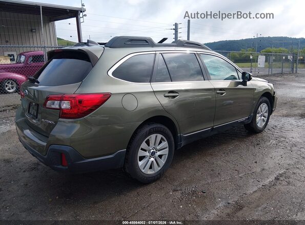 4S4BSAHC2J3258362 2018 SUBARU OUTBACK Green Rear right
