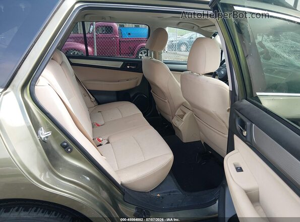 4S4BSAHC2J3258362 2018 SUBARU OUTBACK Green VIN sticker view