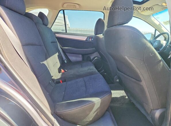 4S4BSAHC2K3262798 2019 SUBARU OUTBACK Gray უკანა სავარძლების ხედი