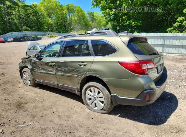 4S4BSAHC2K3266172 2019 SUBARU OUTBACK Green Задня ліва чверть