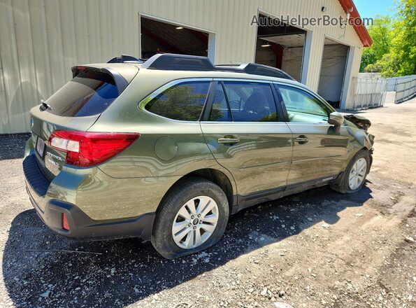 4S4BSAHC2K3266172 2019 SUBARU OUTBACK Green Задня права чверть