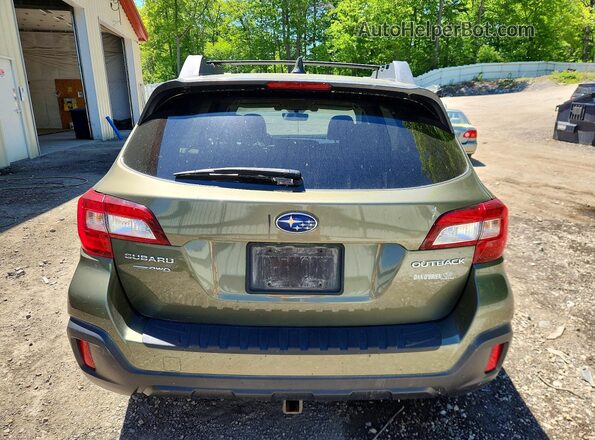 4S4BSAHC2K3266172 2019 SUBARU OUTBACK Green Вид ззаду