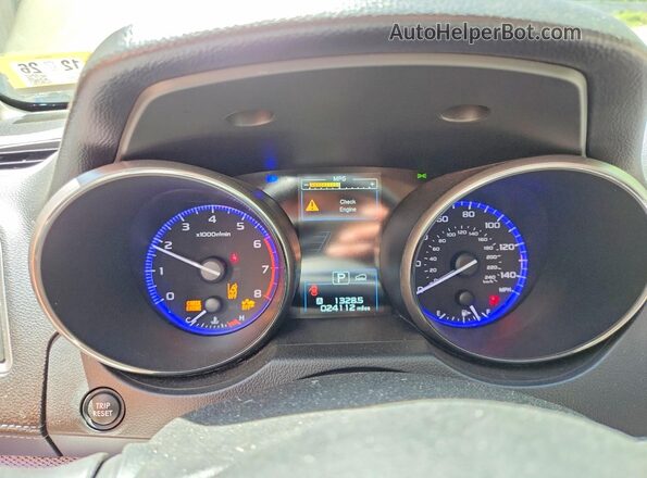 4S4BSAHC2K3266172 2019 SUBARU OUTBACK Green Вид щитка приладів