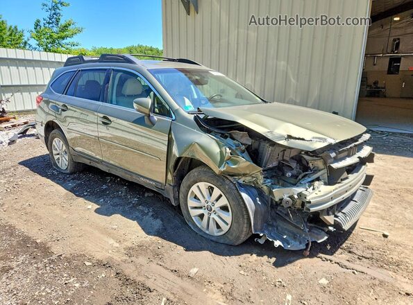 4S4BSAHC2K3266172 2019 SUBARU OUTBACK Green Передня права чверть