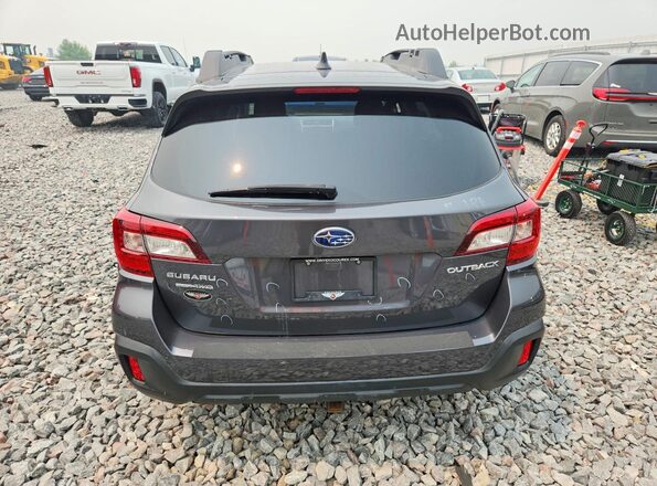 4S4BSAHC2K3270805 2019 SUBARU OUTBACK Gray უკანა ხედი