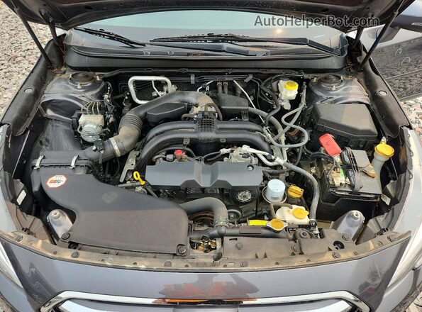 4S4BSAHC2K3270805 2019 SUBARU OUTBACK Gray უკანა სალონის ხედი