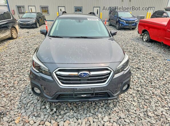 4S4BSAHC2K3270805 2019 SUBARU OUTBACK Gray წინა ხედი