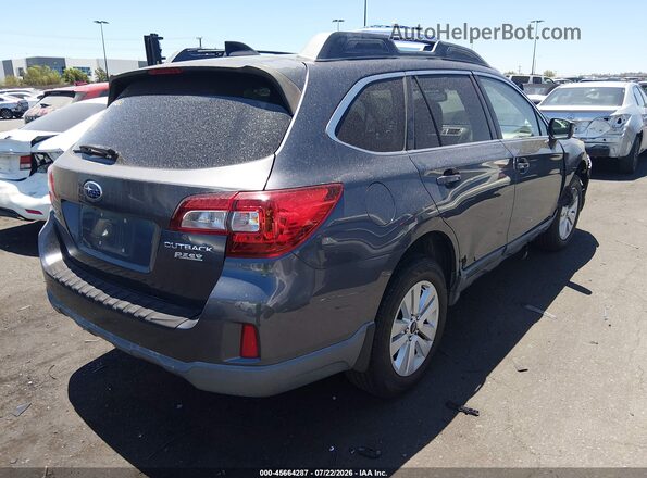 4S4BSAHC3G3205176 2016 SUBARU OUTBACK Gray Tył prawy