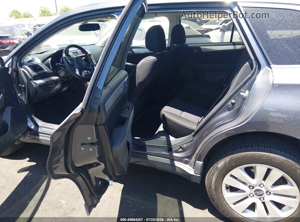 4S4BSAHC3G3205176 2016 SUBARU OUTBACK Gray Widok naklejki z numerem VIN