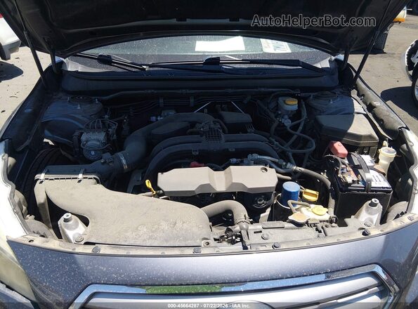 4S4BSAHC3G3205176 2016 SUBARU OUTBACK Gray Widok z tyłu