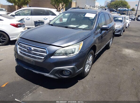 4S4BSAHC3G3205176 2016 SUBARU OUTBACK Gray Przód lewy
