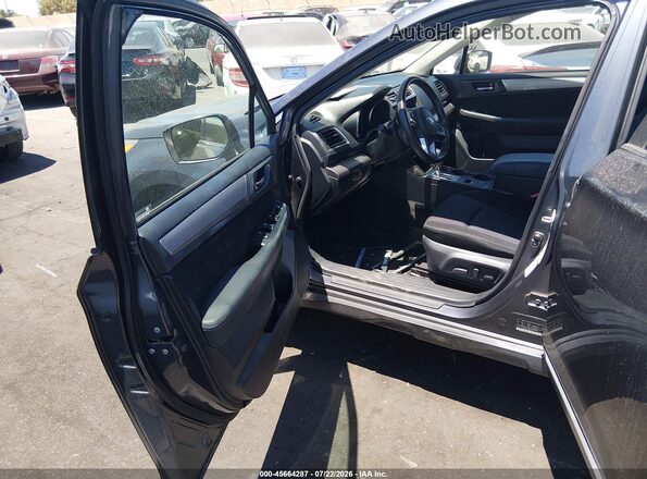 4S4BSAHC3G3205176 2016 SUBARU OUTBACK Gray Widok wnętrza z przodu