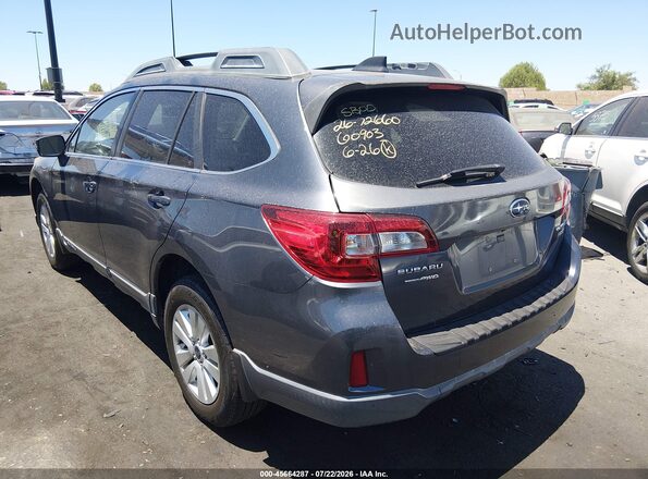 4S4BSAHC3G3205176 2016 SUBARU OUTBACK Gray Widok wnętrza 360 stopni