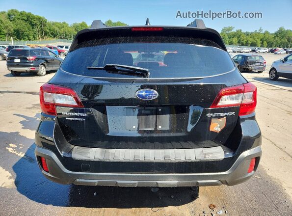 4S4BSAHC3K3264723 2019 SUBARU OUTBACK Black Հետևի տեսք