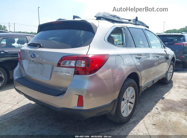 4S4BSAHC4H3382708 2017 SUBARU OUTBACK Pewter Задня права чверть