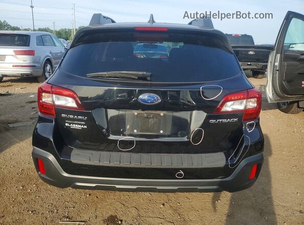 4S4BSAHC4K3209116 2019 SUBARU OUTBACK Black Widok z tyłu