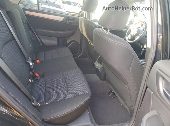 4S4BSAHC4K3209116 2019 SUBARU OUTBACK Black Widok tylnych siedzeń