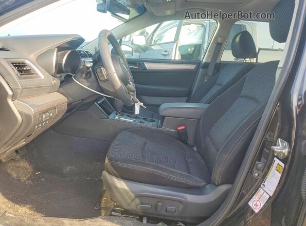 4S4BSAHC4K3209116 2019 SUBARU OUTBACK Black Widok wnętrza z przodu
