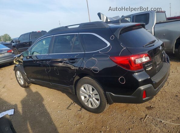 4S4BSAHC4K3209116 2019 SUBARU OUTBACK Black Tył lewy