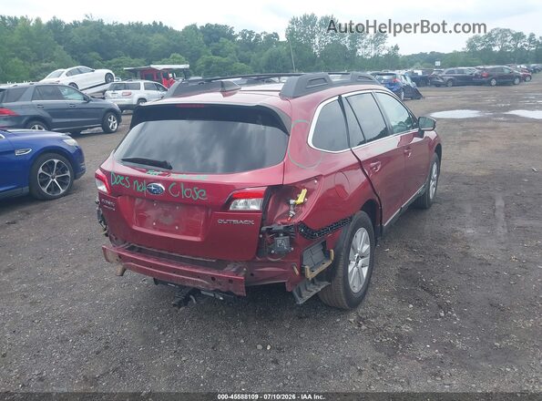 4S4BSAHC4K3234968 2019 SUBARU OUTBACK Red 