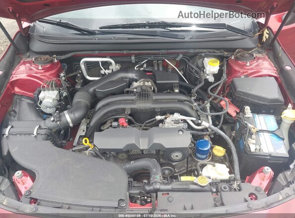 4S4BSAHC4K3234968 2019 SUBARU OUTBACK Red Vista trasera