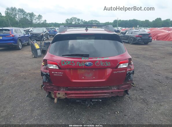 4S4BSAHC4K3234968 2019 SUBARU OUTBACK Red 