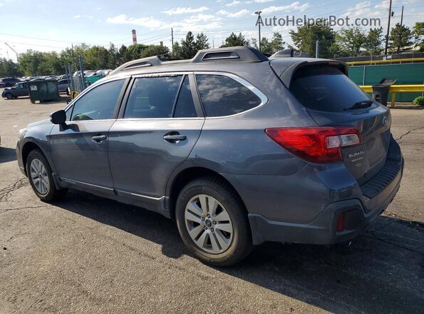 4S4BSAHC5J3337346 2018 SUBARU OUTBACK Gray Rear left