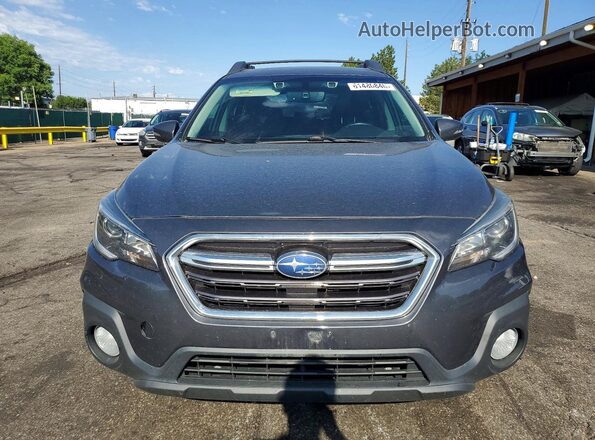 4S4BSAHC5J3337346 2018 SUBARU OUTBACK Gray Front view