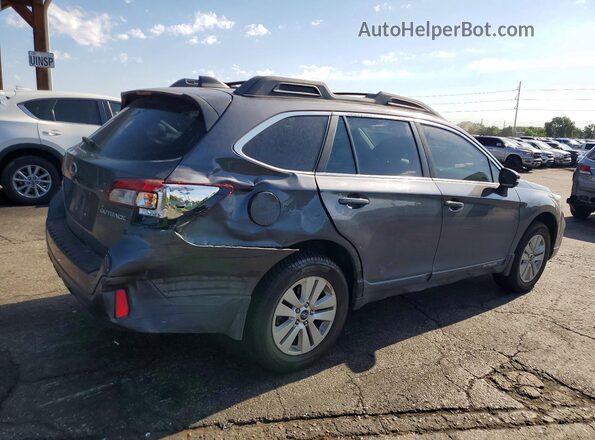4S4BSAHC5J3337346 2018 SUBARU OUTBACK Gray Rear right