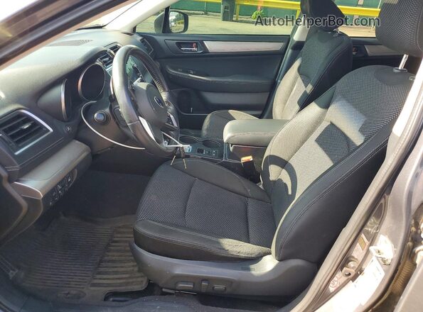 4S4BSAHC5J3337346 2018 SUBARU OUTBACK Gray Front interior view