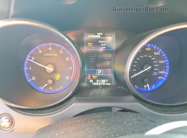 4S4BSAHC5J3337346 2018 SUBARU OUTBACK Gray Instrument cluster view