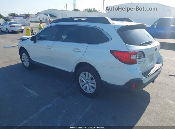 4S4BSAHC6K3290300 2019 SUBARU OUTBACK White უკანა მარცხენა