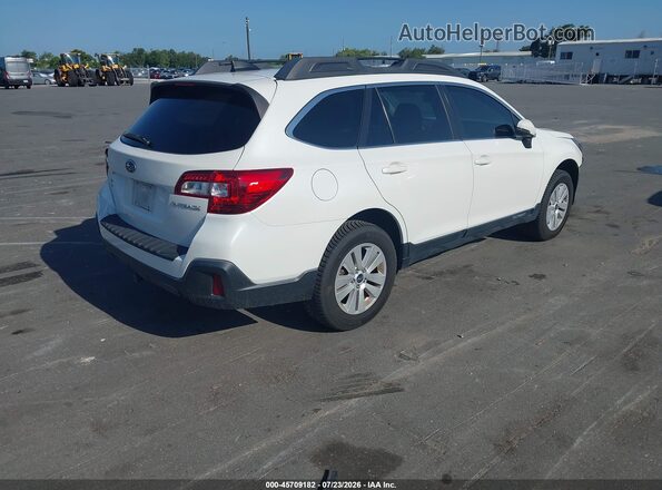 4S4BSAHC6K3290300 2019 SUBARU OUTBACK White უკანა მარჯვენა