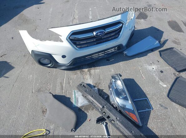 4S4BSAHC6K3290300 2019 SUBARU OUTBACK White ხელსაწყოთა პანელის ხედი