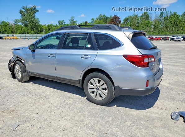 4S4BSAHC7H3223553 2017 SUBARU OUTBACK Silver Trasero izquierdo