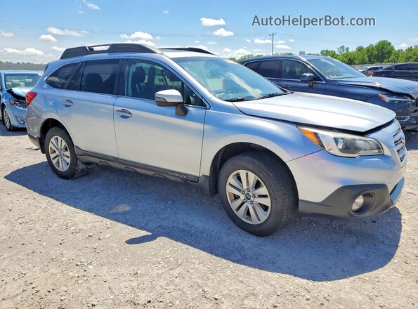 4S4BSAHC7H3223553 2017 SUBARU OUTBACK Silver Delantero derecho