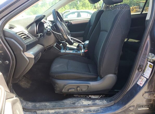 4S4BSAHC8G3267947 2016 SUBARU OUTBACK Gray Вид салону спереду