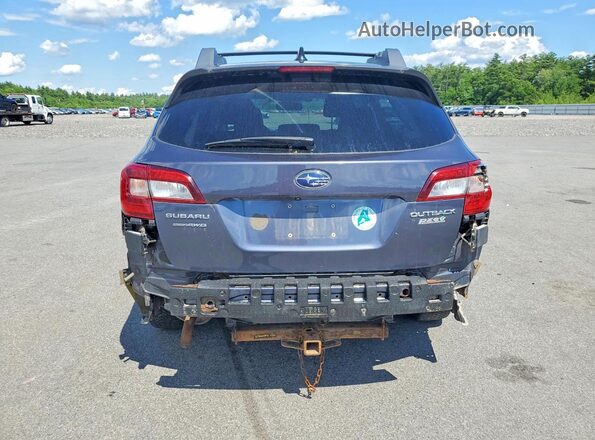 4S4BSAHC8G3267947 2016 SUBARU OUTBACK Gray Вид ззаду