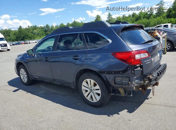 4S4BSAHC8G3267947 2016 SUBARU OUTBACK Gray Задня ліва чверть