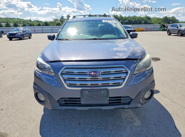 4S4BSAHC8G3267947 2016 SUBARU OUTBACK Gray Вид спереду