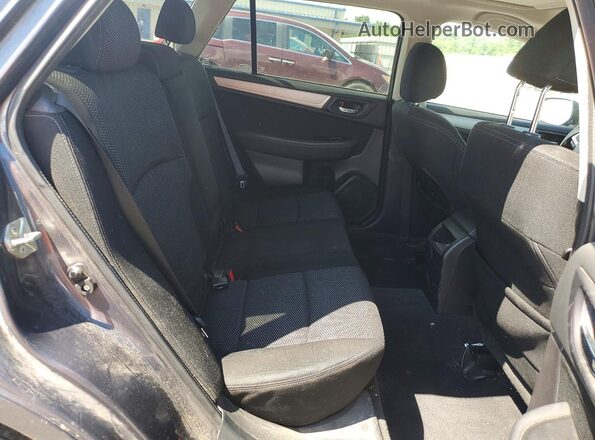 4S4BSAHC8G3267947 2016 SUBARU OUTBACK Gray Вид задніх сидінь