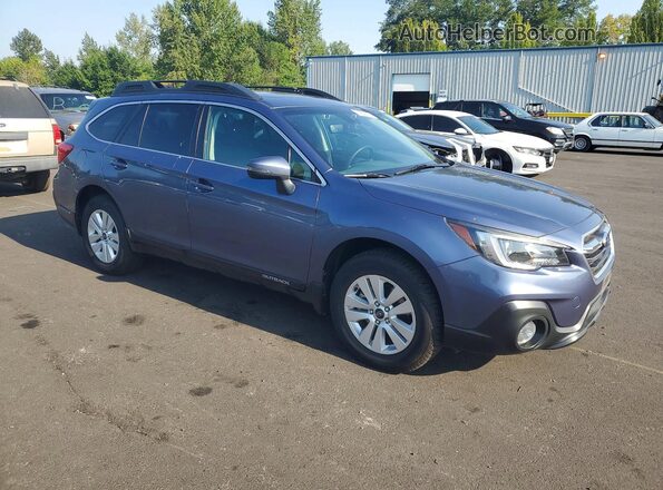 4S4BSAHC8J3224944 2018 SUBARU OUTBACK Blue Առջևի աջ