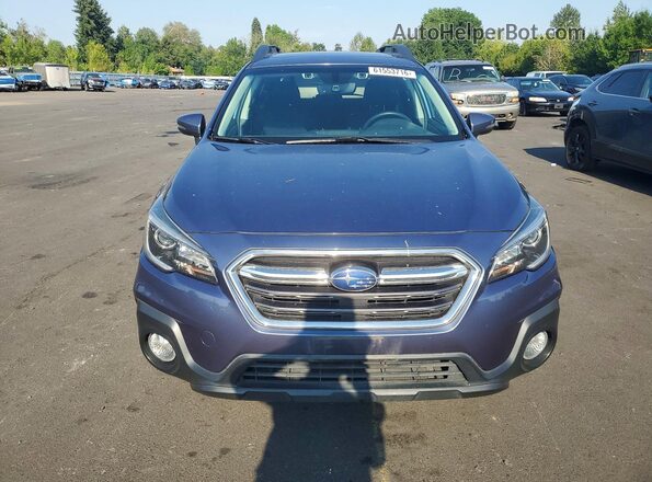 4S4BSAHC8J3224944 2018 SUBARU OUTBACK Blue Դիմացի տեսք