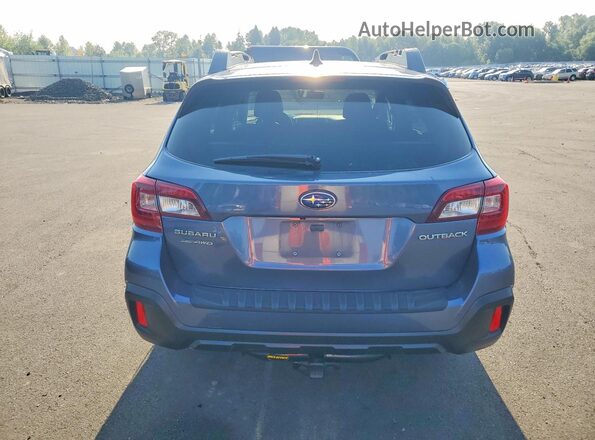 4S4BSAHC8J3224944 2018 SUBARU OUTBACK Blue Հետևի տեսք